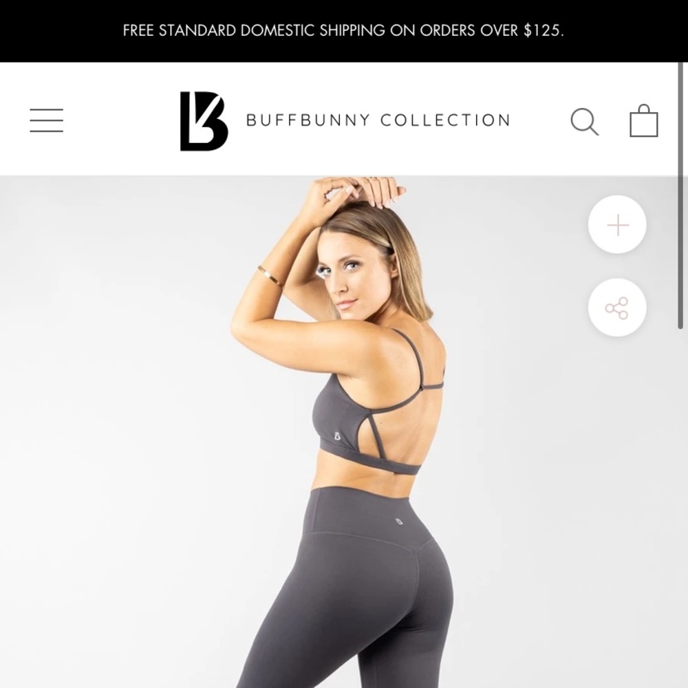 Buffbuny Sports Bra size XS